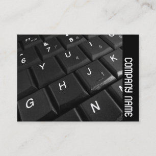 Cartão De Visita Banda lateral - Teclado do notebook 02
