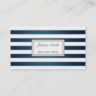 Cartão De Visita Banda metálica clássica elegante profissional