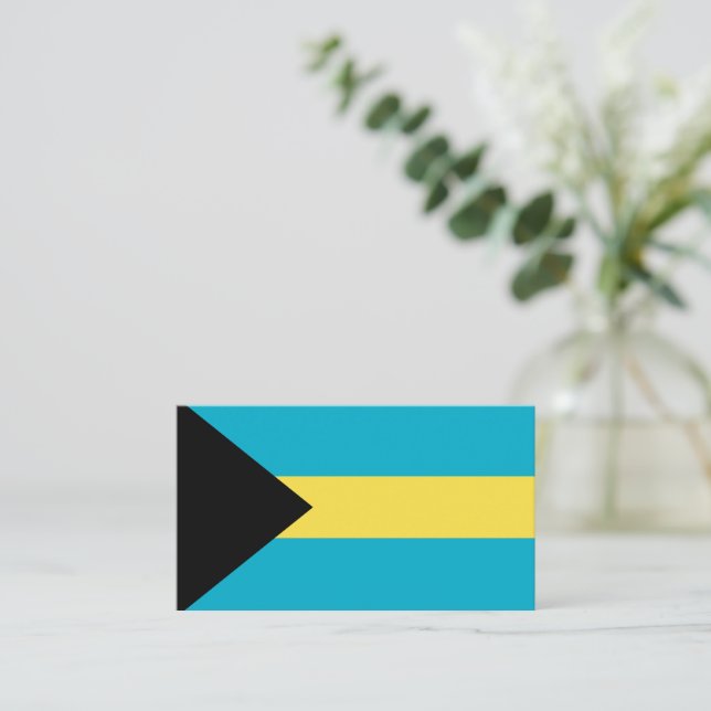 Cartão De Visita Bandeira (Em pé/Frente)