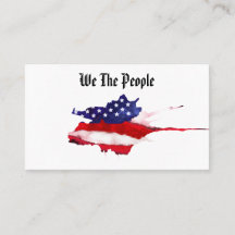 *~* Bandeira Americana Nós Pessoas Azul Branco