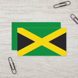 Cartão De Visita bandeira da Jamaica