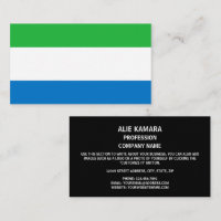 Bandeira da Serra Leoa, Bandeira da Serra Leoa