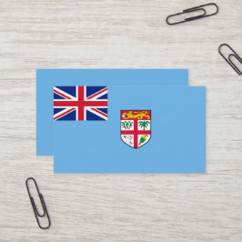 Cartão De Visita Bandeira das Fiji