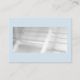 Cartão De Visita Banheira de Neve