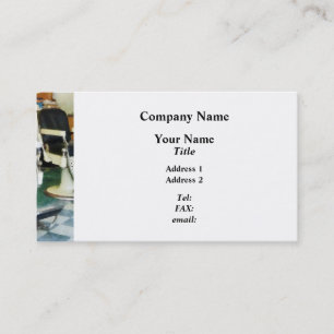 Cartão De Visita Barbearia de canto