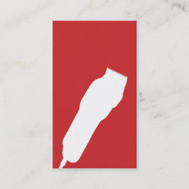 Cartão De Visita Barbeiro das tesouras/cartão de visita do