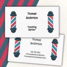 Barber Pole Hairdresser Minimalista