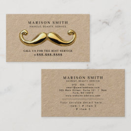 Cartão De Visita Barber Shop Hair Stylist Professional Barbershop