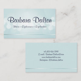 Cartão De Visita Barco Azul Elegante Simples