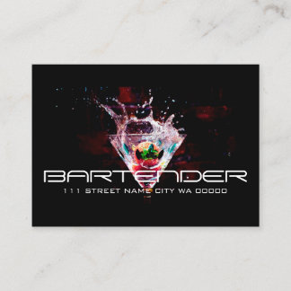 Cartão De Visita Barman