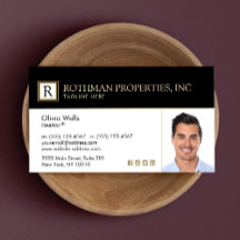 Barramento de Fotografias do Agente Imobiliário do