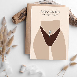 Cartão De Visita Barramento do Cute do Botão Belly exclusivo do Boh