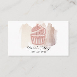 Cartão De Visita Barramento moderno de cozinha e de Cupcake domésti
