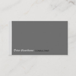 Cartão De Visita Básico moderno na moda afiado lustrado de