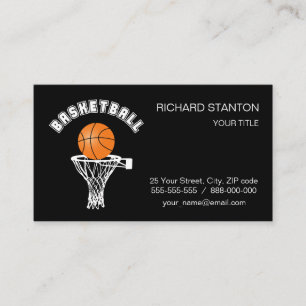 Cartão De Visita Basquete