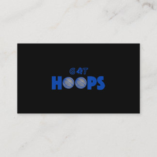 Cartão De Visita Basquetebol Get Hoops
