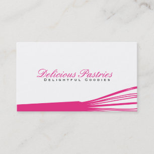 Cartão De Visita Batedeira III (magenta) Mestre Culinário