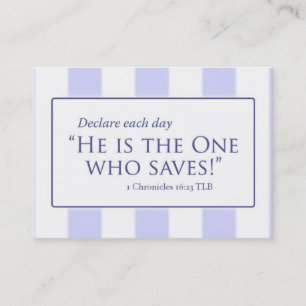 Cartão De Visita BC GreatisFthfulness, BC DeclareEachDay, nome,…