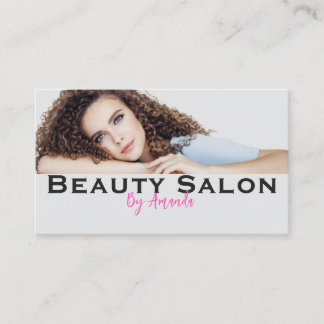 Cartão De Visita  Beauty Salon Business Card
