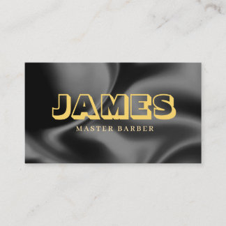 Cartão De Visita Beauty Studio Barber Business Card