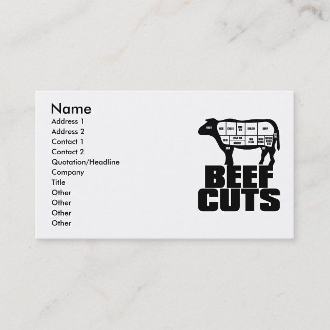 Cartão De Visita Beef_Cuts (Frente)