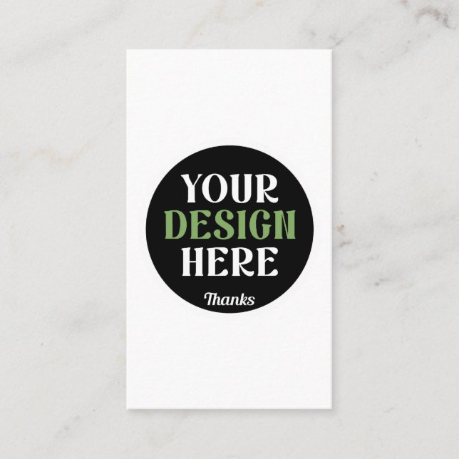 Cartão De Visita beijo personalizado, exclusivo, elegante e minimal (Frente)