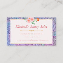 Bela Artista Iridescen Glitter Makeup Floral