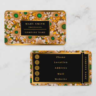 Cartão De Visita Bela Coleção Popular Sunflower