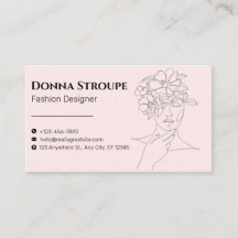 Bela e elegante designer de moda