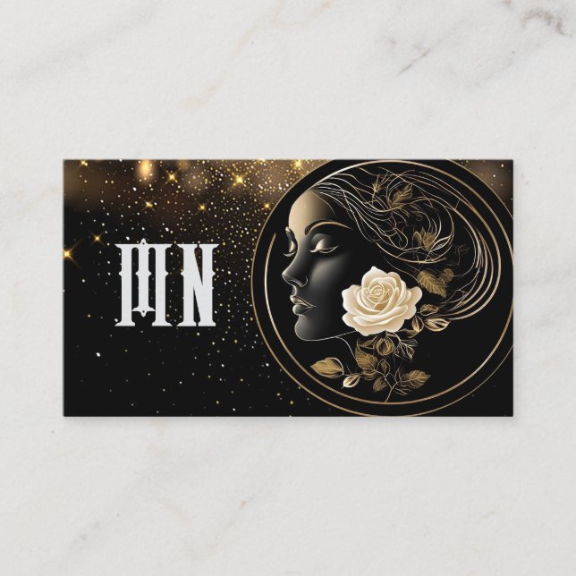 Cartão De Visita Beleza e cuidado pessoal (Frente)