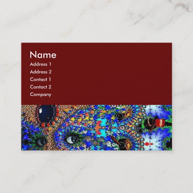 Cartão De Visita Beleza EPHEMERAL, Moda, Cosméticos, Artista Makeup (Frente)