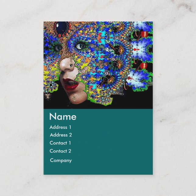 Cartão De Visita Beleza EPHEMERAL, Moda, Cosméticos, Artista Makeup (Frente)