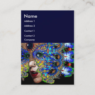 Cartão De Visita Beleza EPHEMERAL, Moda, Cosméticos, Artista Makeup