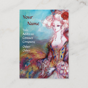 Cartão De Visita Beleza MADAME POMPADOUR, Salão, Spa, Artista Makeu