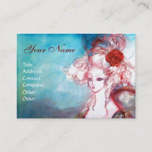 Cartão De Visita Beleza MADAME POMPADOUR, Salão, Spa, Artista Makeu