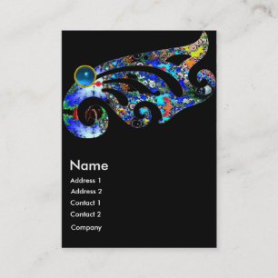 Cartão De Visita BELEZA SAFIRA EFÊMERA ,Salão,Spa,Maquiador