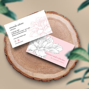 Cartão De Visita Beleza Sangrenta   Estética do Skincare, tinta-de