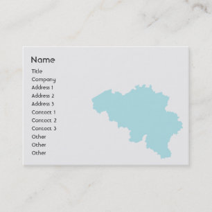 Cartão De Visita Bélgica - carnudo