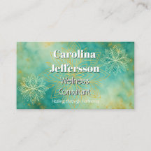 Bem-estar do consultor Zen Lotus Teal