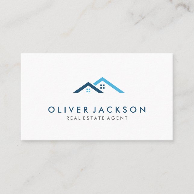 Cartão De Visita Bens imobiliários | Imóveis (Frente)