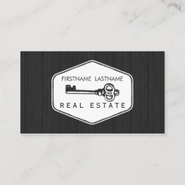 Cartão De Visita Bens imobiliários profissionais modernos
