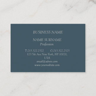 Cartão De Visita Berufliche, moderne, elegante, minimalistische