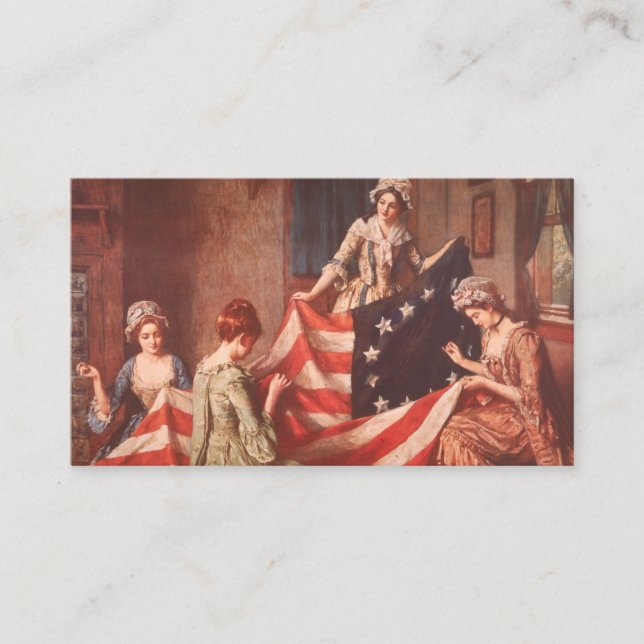Cartão De Visita Betsy Ross (Frente)