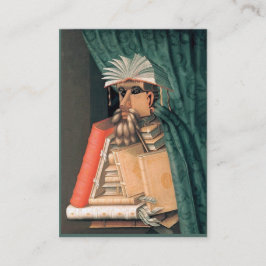 Cartão De Visita Bibliotecário, escritor, pesquisador - frente e