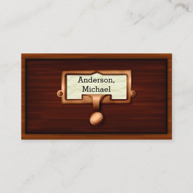 Cartão De Visita Bibliotecas Livros de Bibliotecas Biblioteca de Au (Frente)