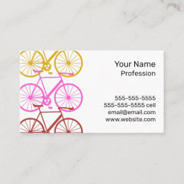 Cartão De Visita Bicicleta