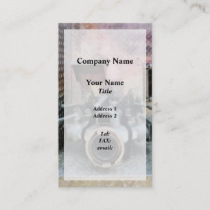 Cartão De Visita Bico grande da mangueira de incêndio