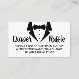 Cartão De Visita Bilhete de Raffle, Fralda de cavalheiros, Tuxedo