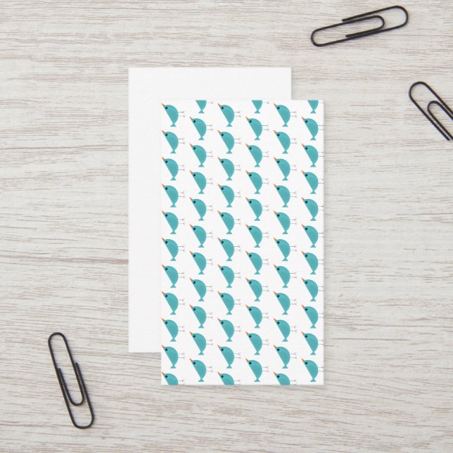 Cartão De Visita Birdy (Frente/Verso In Situ)