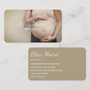 Cartão De Visita Birla Doula Midesposa Gravnancy